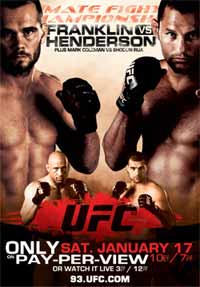 UFC 93: FRANKLIN vs HENDERSON